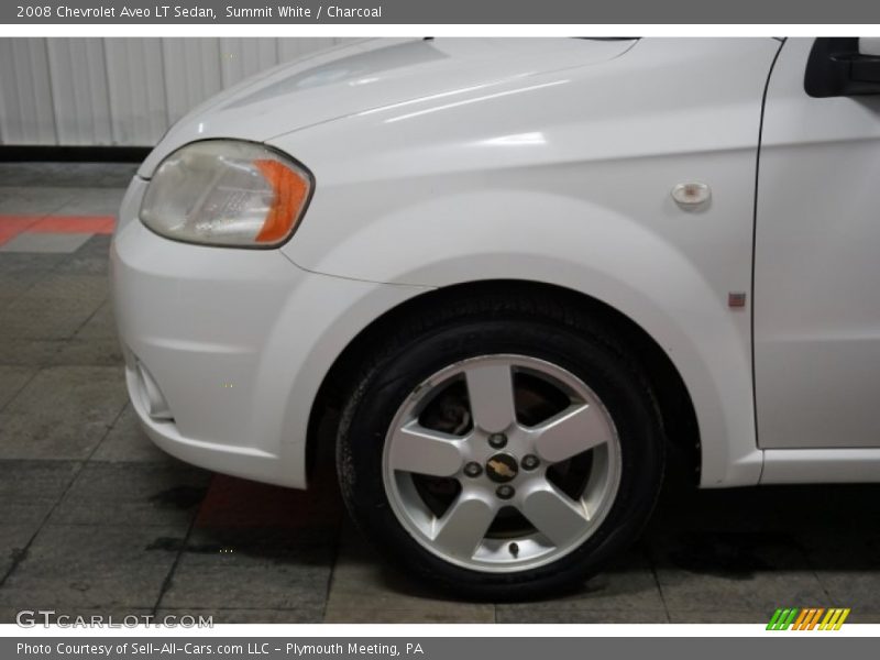 Summit White / Charcoal 2008 Chevrolet Aveo LT Sedan