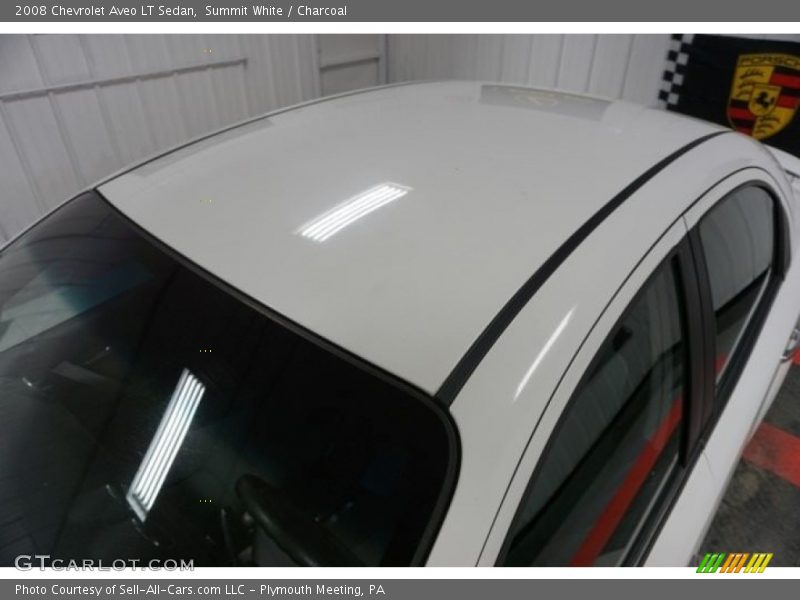 Summit White / Charcoal 2008 Chevrolet Aveo LT Sedan