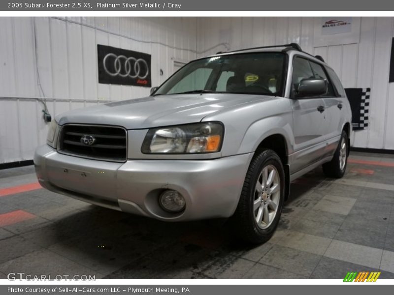 Platinum Silver Metallic / Gray 2005 Subaru Forester 2.5 XS