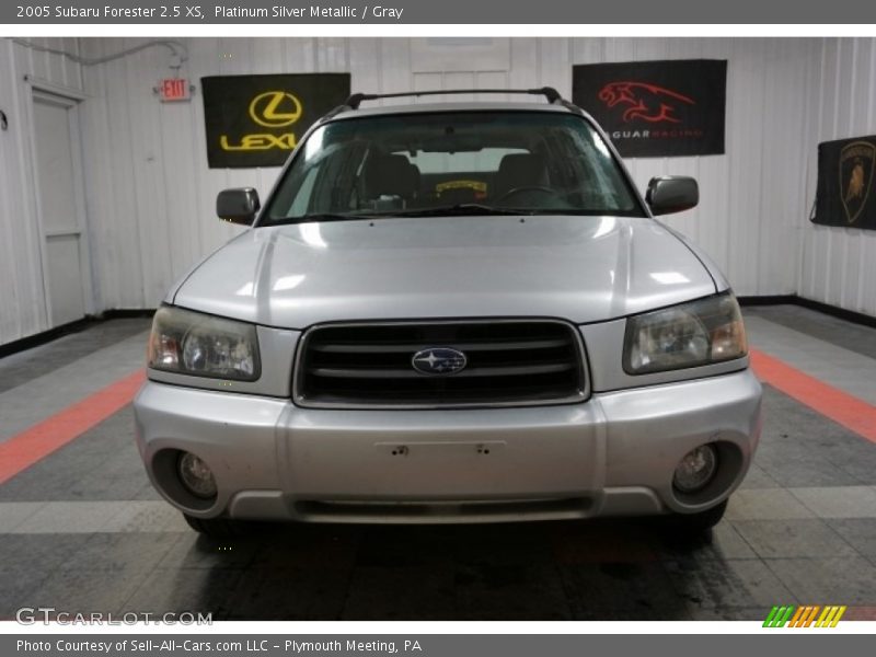 Platinum Silver Metallic / Gray 2005 Subaru Forester 2.5 XS