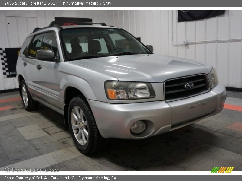Platinum Silver Metallic / Gray 2005 Subaru Forester 2.5 XS