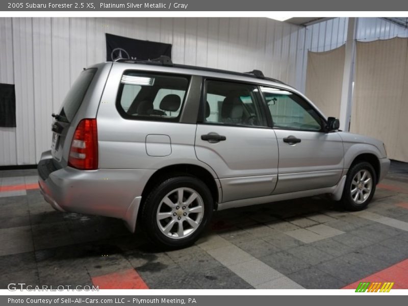 Platinum Silver Metallic / Gray 2005 Subaru Forester 2.5 XS