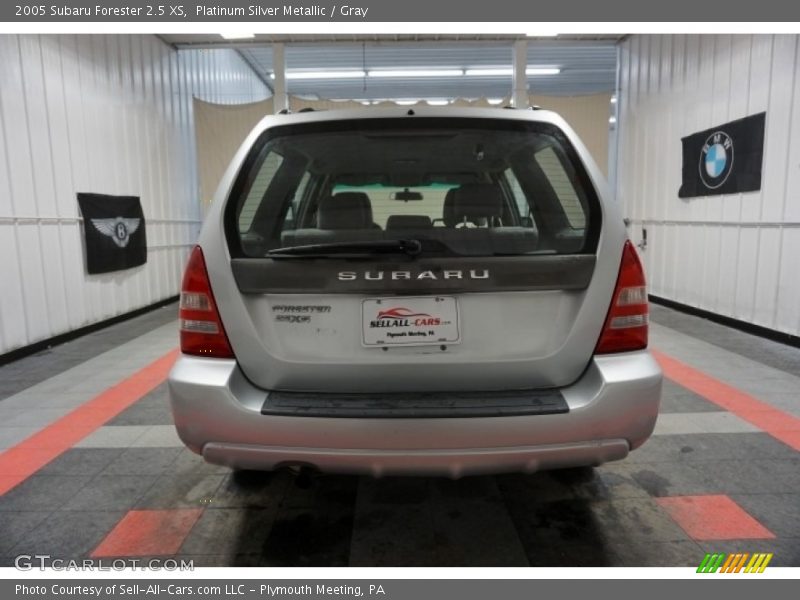 Platinum Silver Metallic / Gray 2005 Subaru Forester 2.5 XS