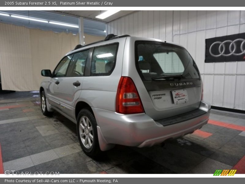 Platinum Silver Metallic / Gray 2005 Subaru Forester 2.5 XS
