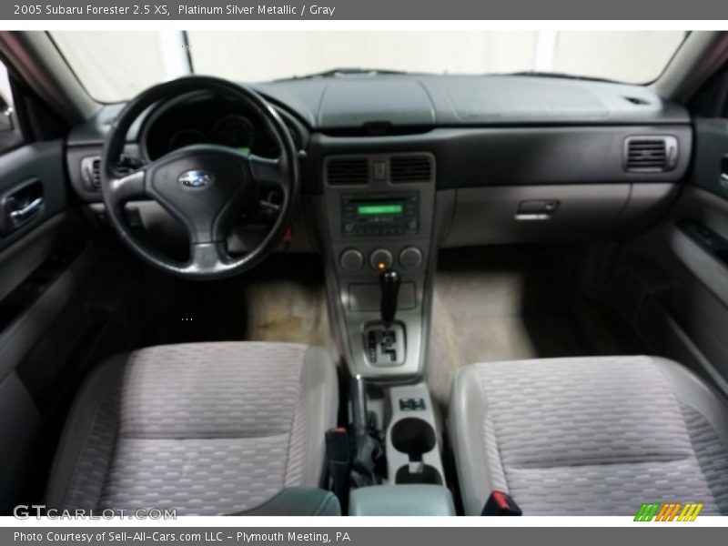Platinum Silver Metallic / Gray 2005 Subaru Forester 2.5 XS
