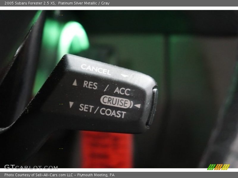 Platinum Silver Metallic / Gray 2005 Subaru Forester 2.5 XS