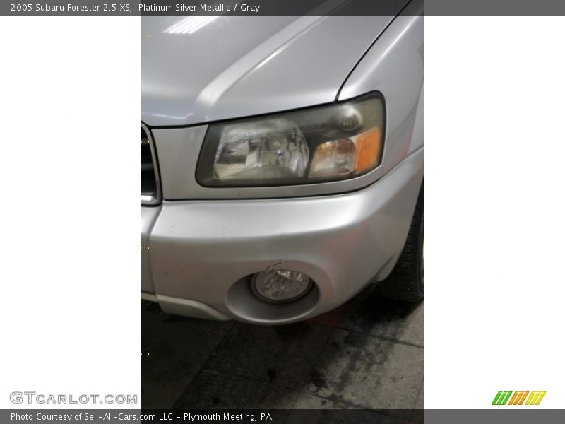 Platinum Silver Metallic / Gray 2005 Subaru Forester 2.5 XS