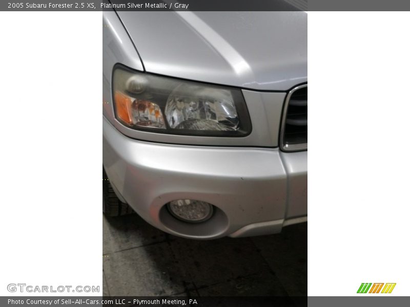 Platinum Silver Metallic / Gray 2005 Subaru Forester 2.5 XS