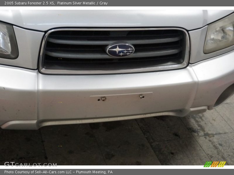 Platinum Silver Metallic / Gray 2005 Subaru Forester 2.5 XS