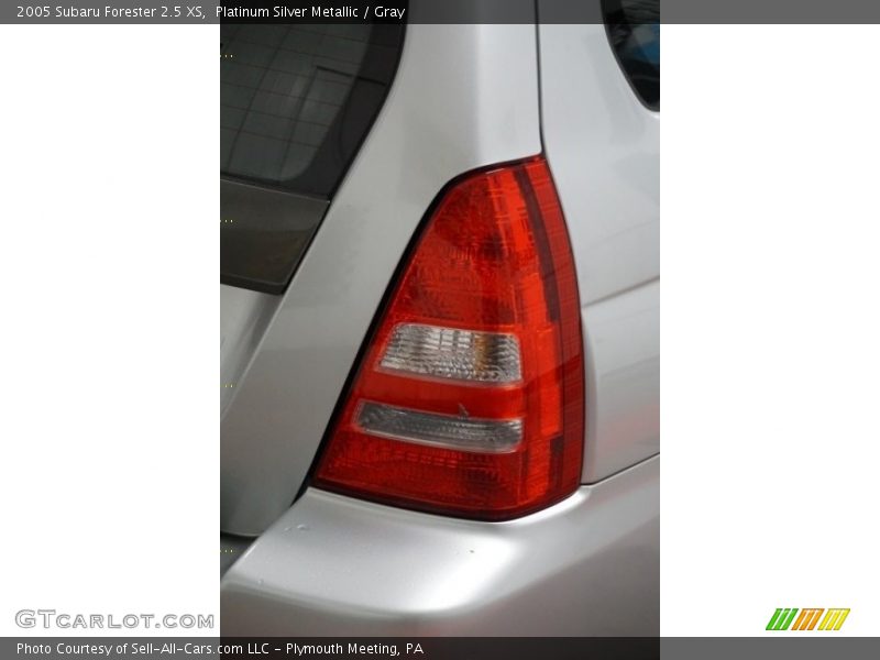 Platinum Silver Metallic / Gray 2005 Subaru Forester 2.5 XS