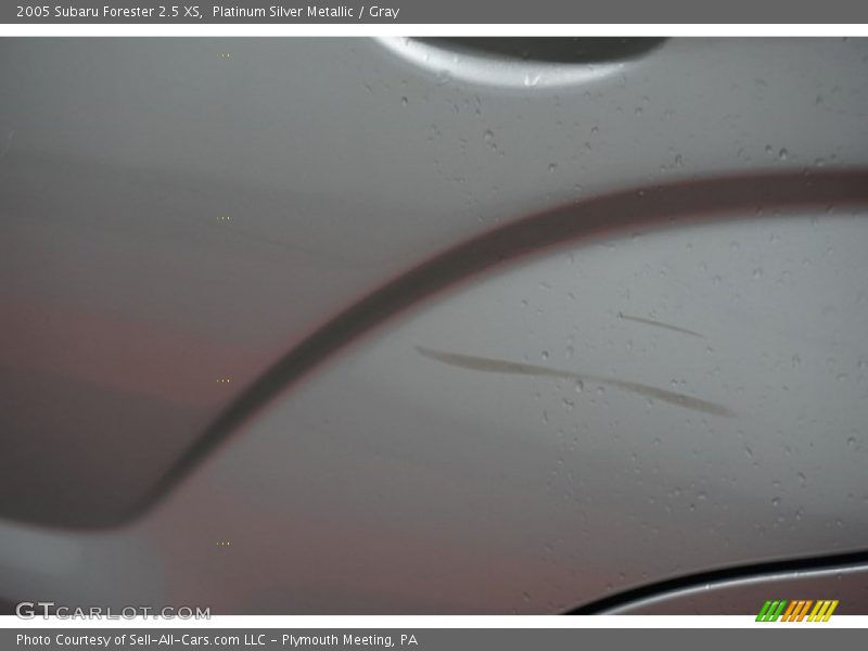 Platinum Silver Metallic / Gray 2005 Subaru Forester 2.5 XS