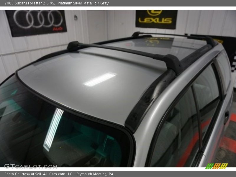 Platinum Silver Metallic / Gray 2005 Subaru Forester 2.5 XS