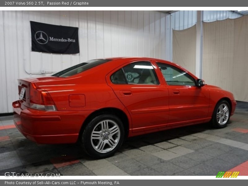 Passion Red / Graphite 2007 Volvo S60 2.5T