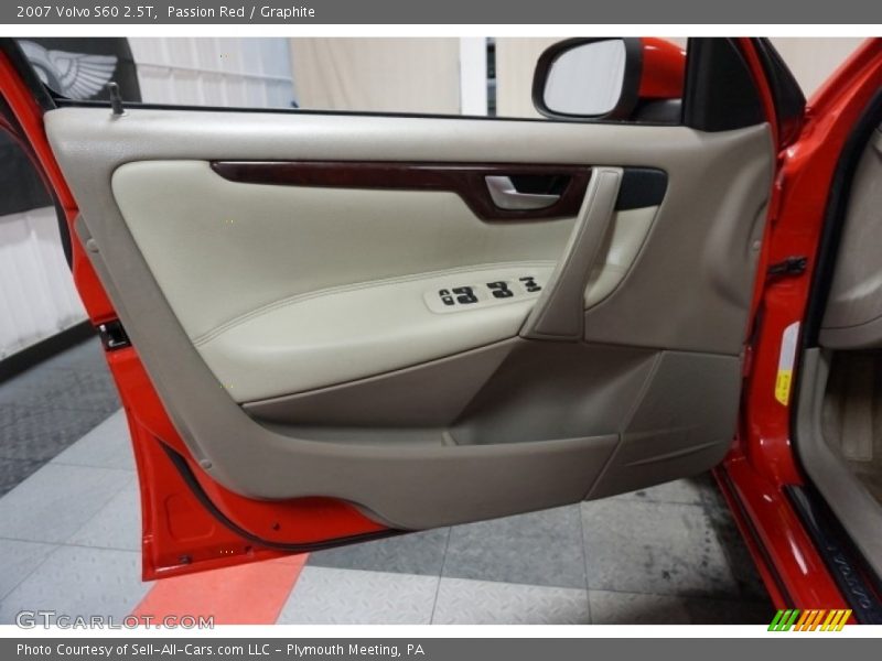 Passion Red / Graphite 2007 Volvo S60 2.5T