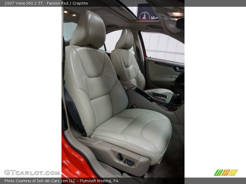 Passion Red / Graphite 2007 Volvo S60 2.5T