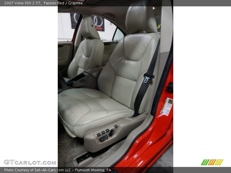 Passion Red / Graphite 2007 Volvo S60 2.5T