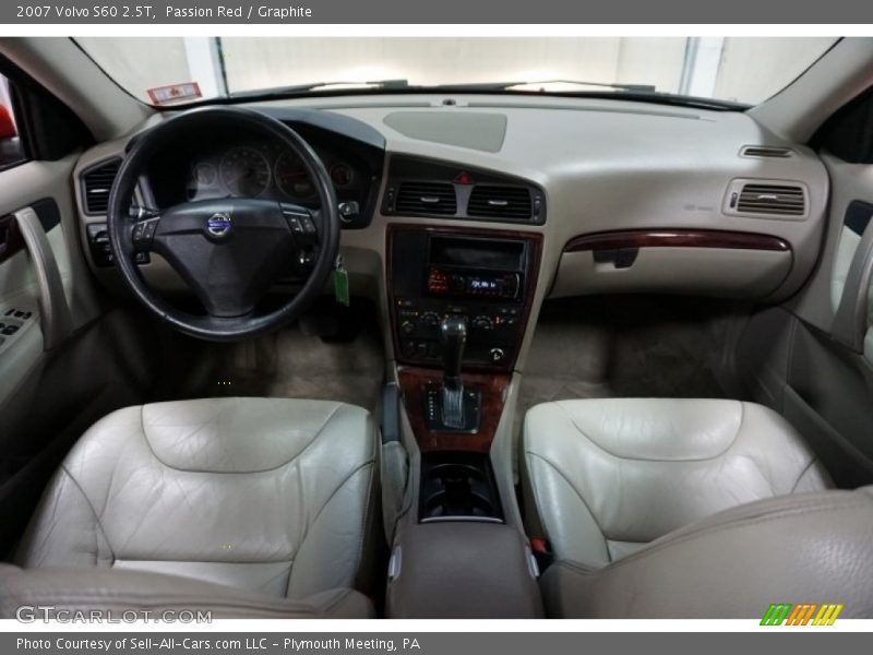 Passion Red / Graphite 2007 Volvo S60 2.5T