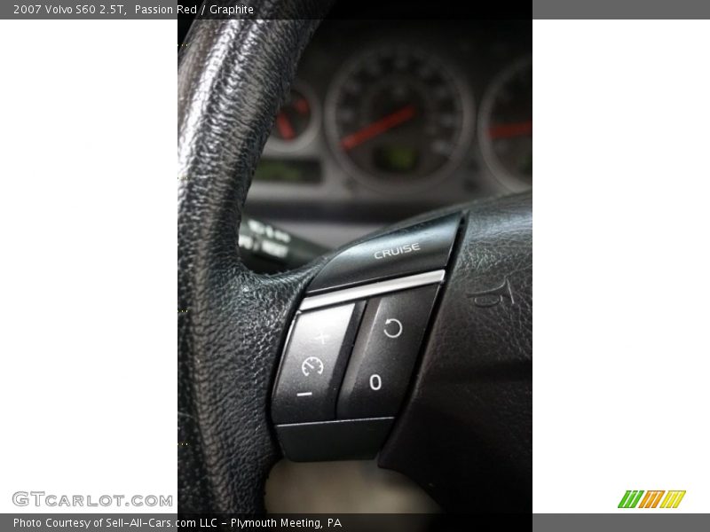 Passion Red / Graphite 2007 Volvo S60 2.5T