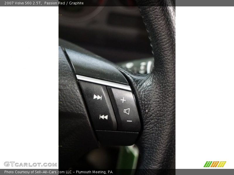 Passion Red / Graphite 2007 Volvo S60 2.5T