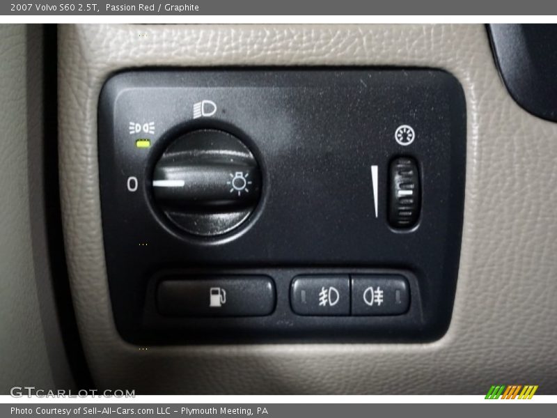 Passion Red / Graphite 2007 Volvo S60 2.5T