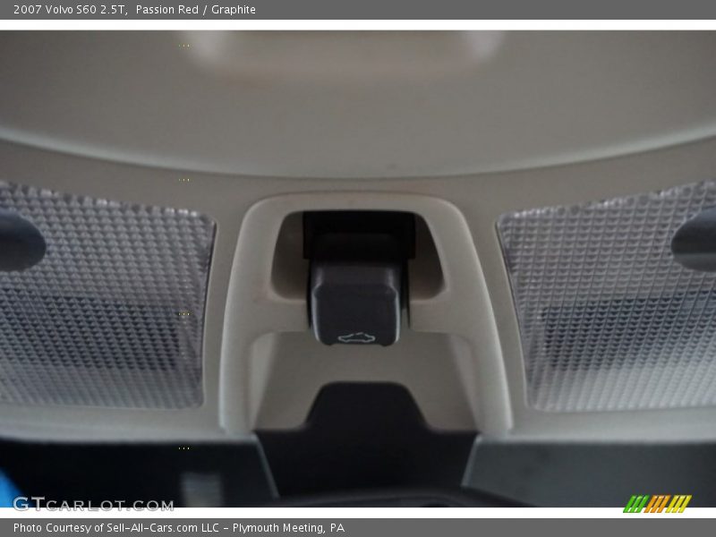 Passion Red / Graphite 2007 Volvo S60 2.5T