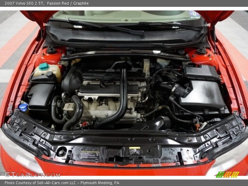 Passion Red / Graphite 2007 Volvo S60 2.5T