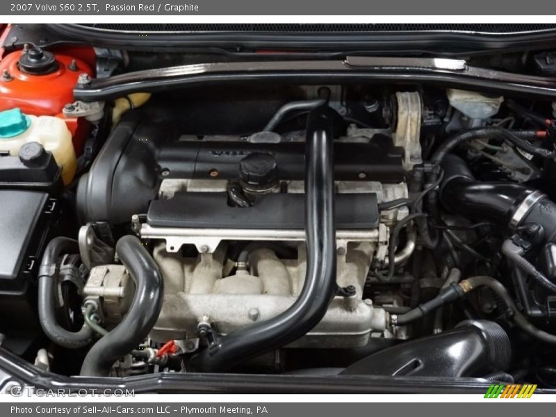 Passion Red / Graphite 2007 Volvo S60 2.5T