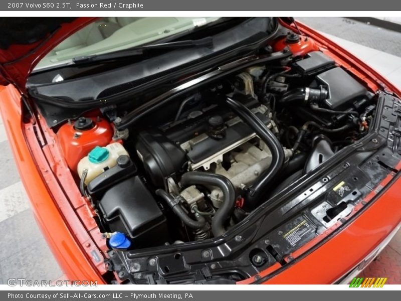 Passion Red / Graphite 2007 Volvo S60 2.5T