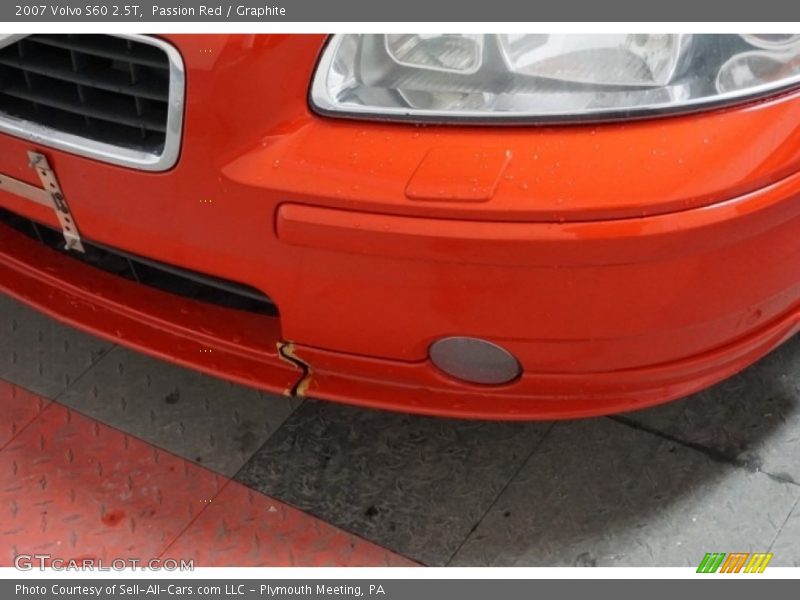 Passion Red / Graphite 2007 Volvo S60 2.5T