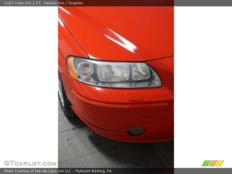 Passion Red / Graphite 2007 Volvo S60 2.5T