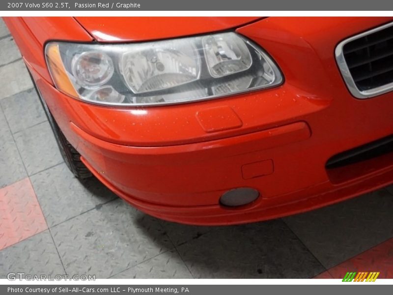 Passion Red / Graphite 2007 Volvo S60 2.5T