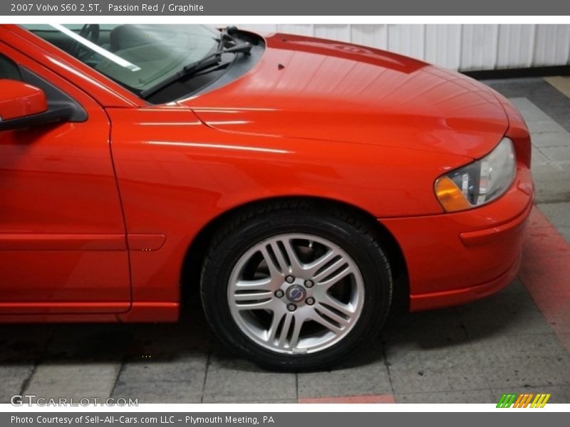Passion Red / Graphite 2007 Volvo S60 2.5T