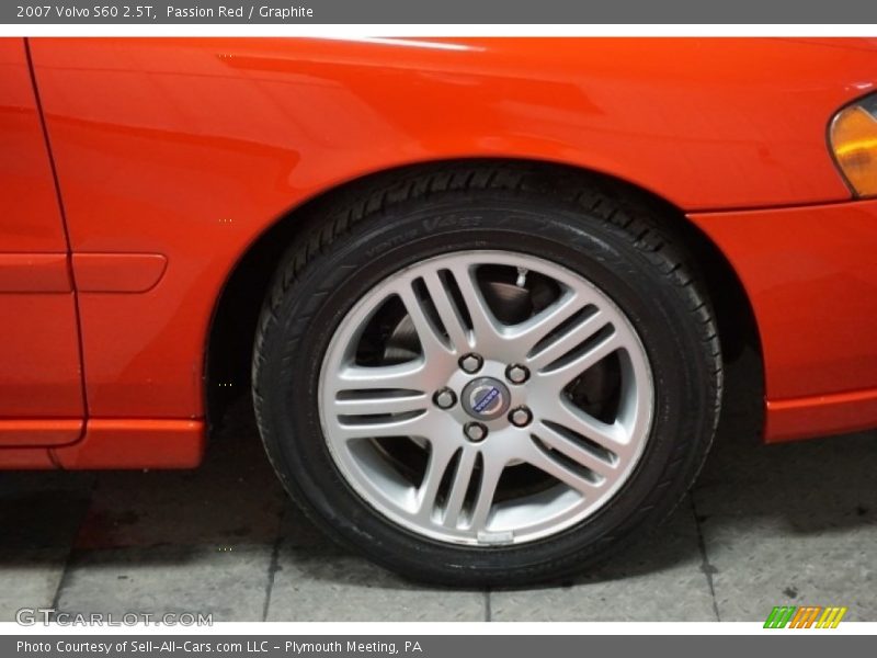 Passion Red / Graphite 2007 Volvo S60 2.5T