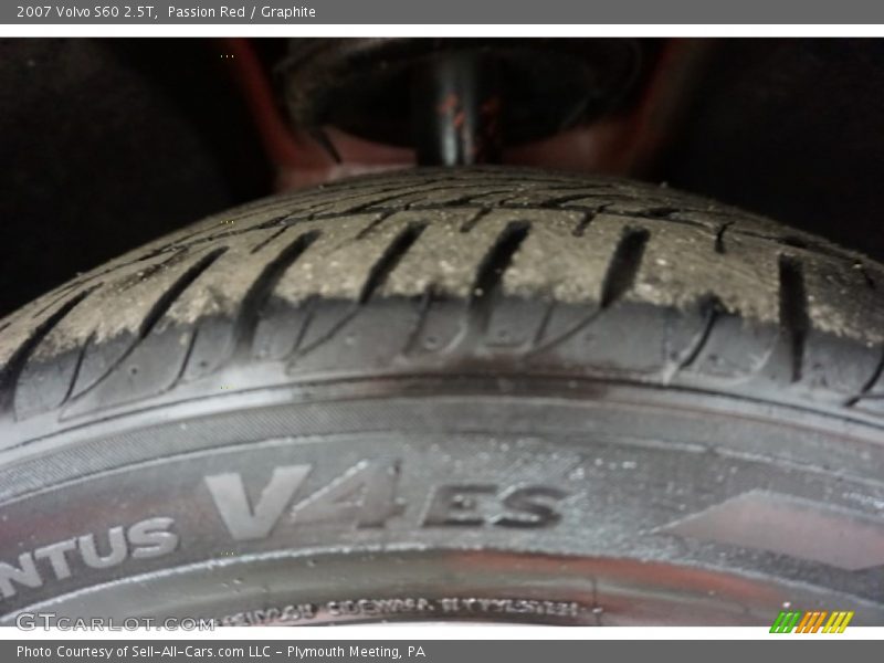 Passion Red / Graphite 2007 Volvo S60 2.5T