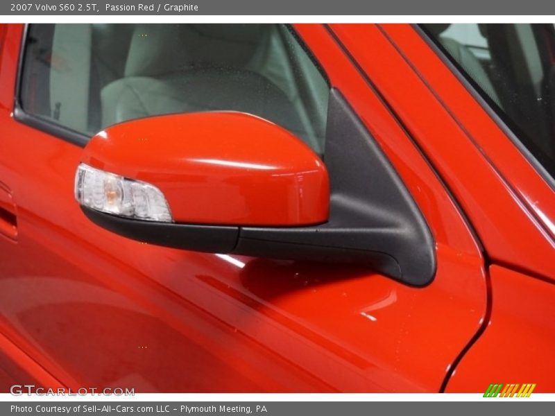 Passion Red / Graphite 2007 Volvo S60 2.5T