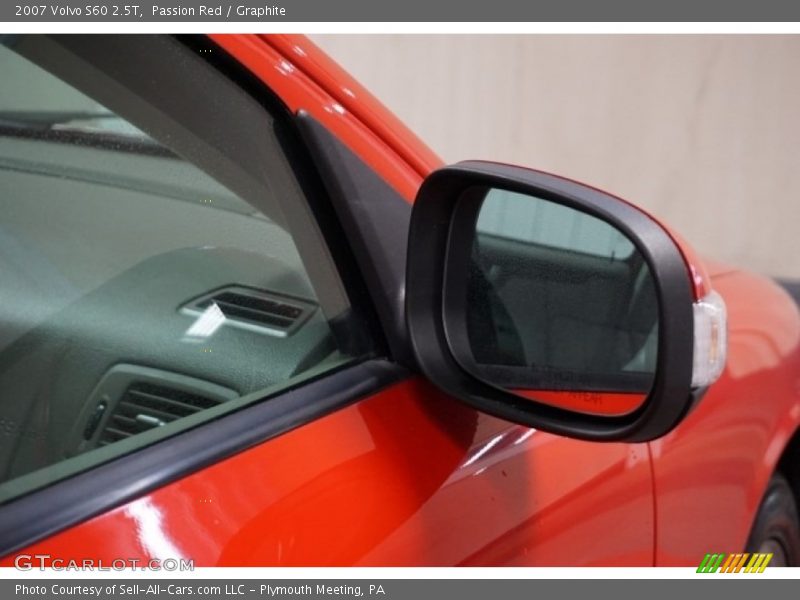 Passion Red / Graphite 2007 Volvo S60 2.5T