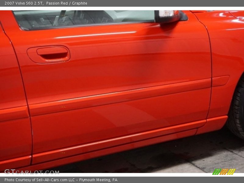 Passion Red / Graphite 2007 Volvo S60 2.5T