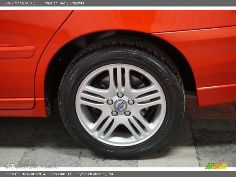 Passion Red / Graphite 2007 Volvo S60 2.5T