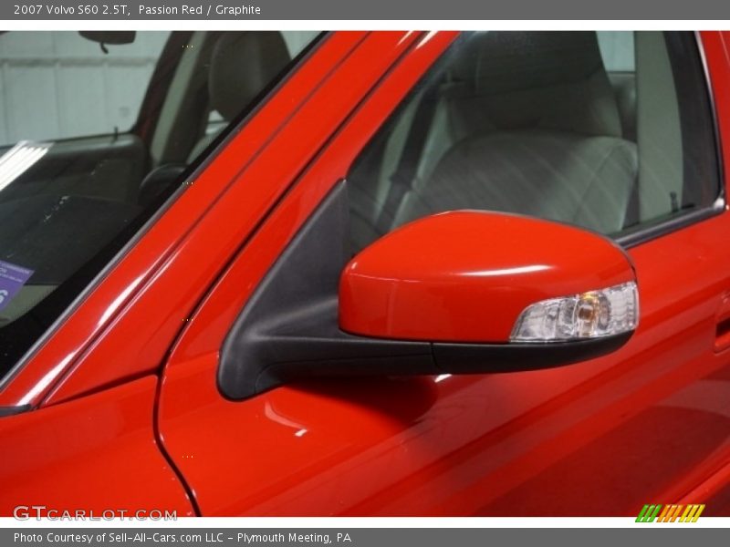 Passion Red / Graphite 2007 Volvo S60 2.5T
