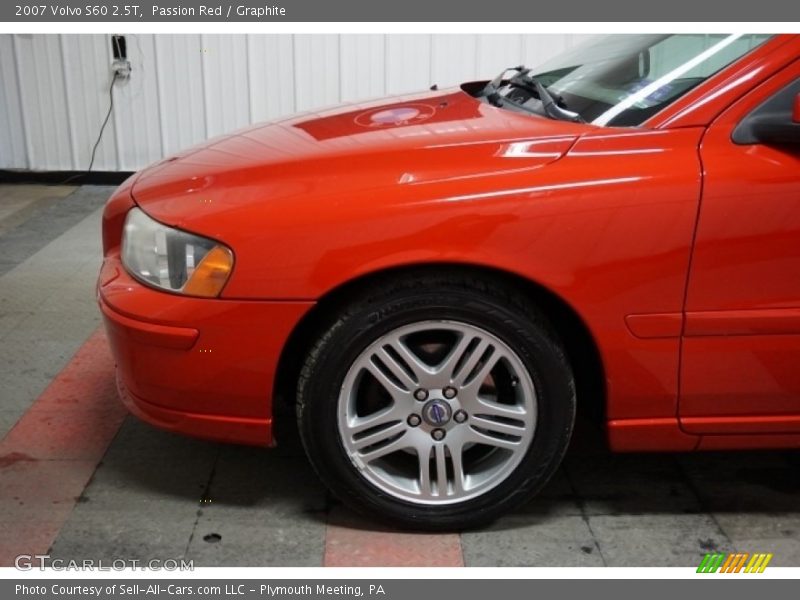 Passion Red / Graphite 2007 Volvo S60 2.5T
