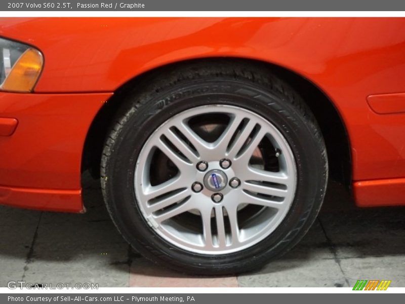 Passion Red / Graphite 2007 Volvo S60 2.5T