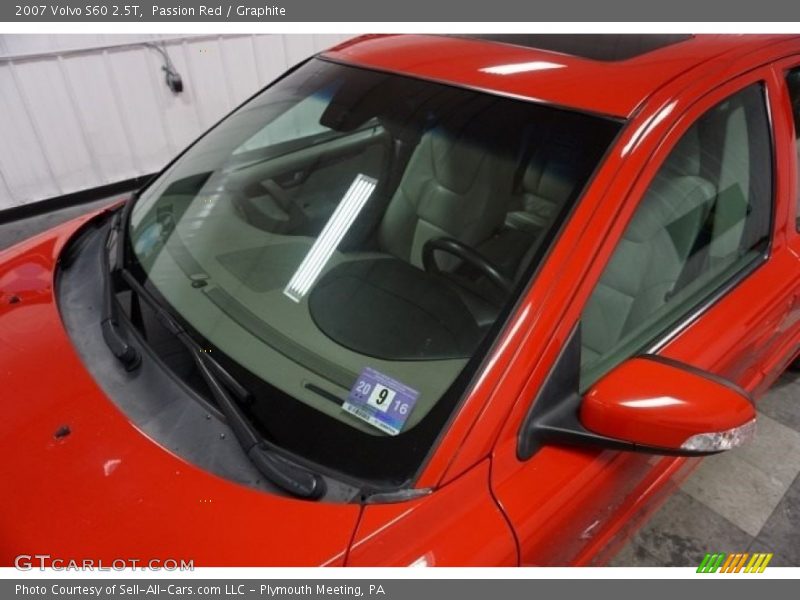 Passion Red / Graphite 2007 Volvo S60 2.5T