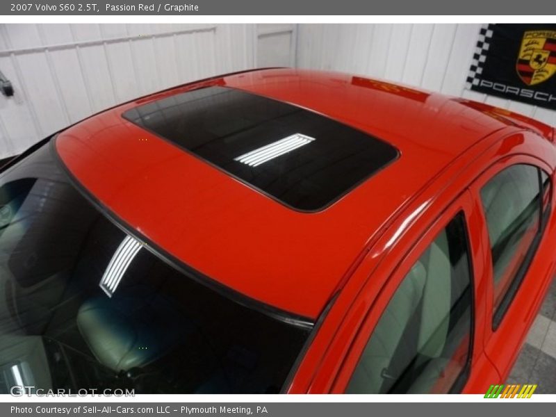 Passion Red / Graphite 2007 Volvo S60 2.5T