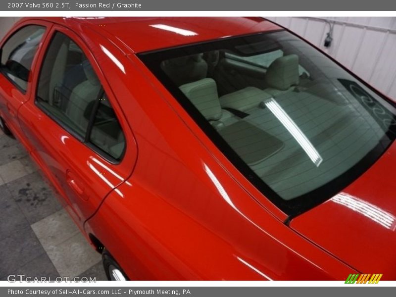 Passion Red / Graphite 2007 Volvo S60 2.5T
