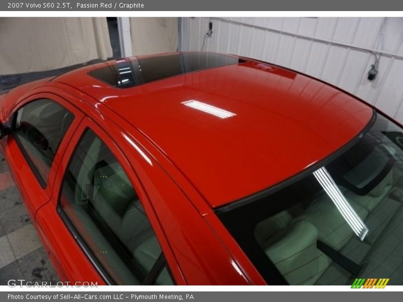 Passion Red / Graphite 2007 Volvo S60 2.5T