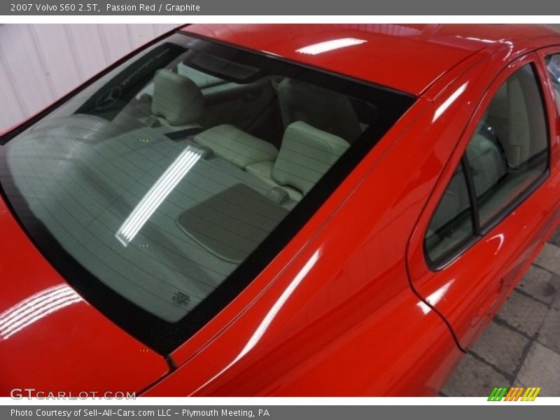 Passion Red / Graphite 2007 Volvo S60 2.5T