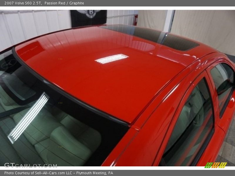 Passion Red / Graphite 2007 Volvo S60 2.5T
