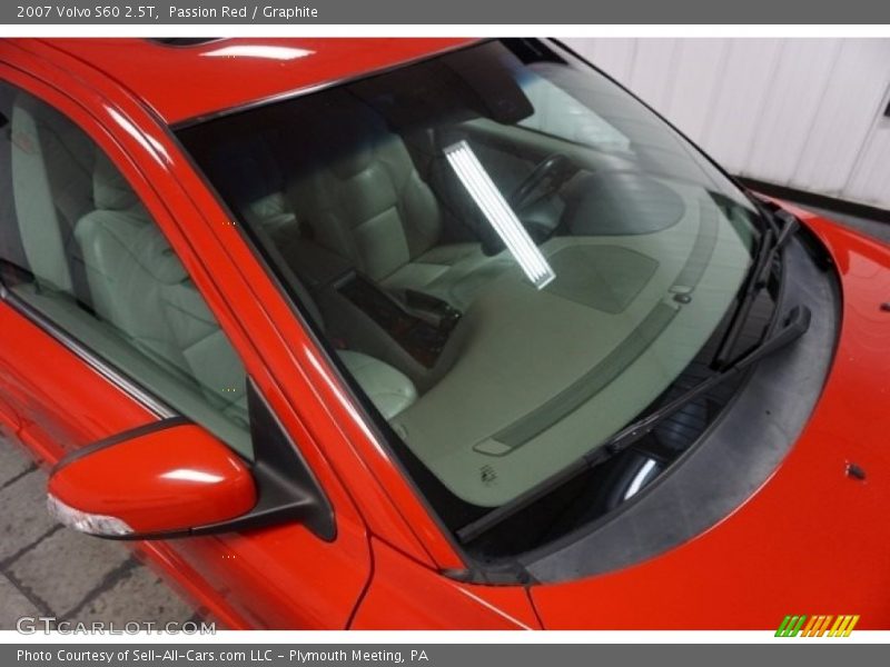 Passion Red / Graphite 2007 Volvo S60 2.5T