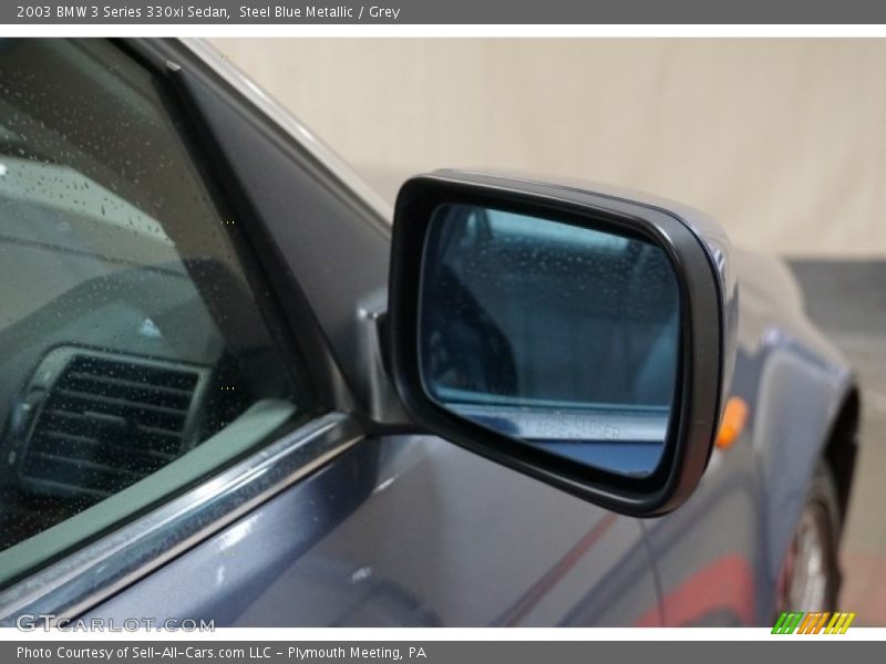 Steel Blue Metallic / Grey 2003 BMW 3 Series 330xi Sedan