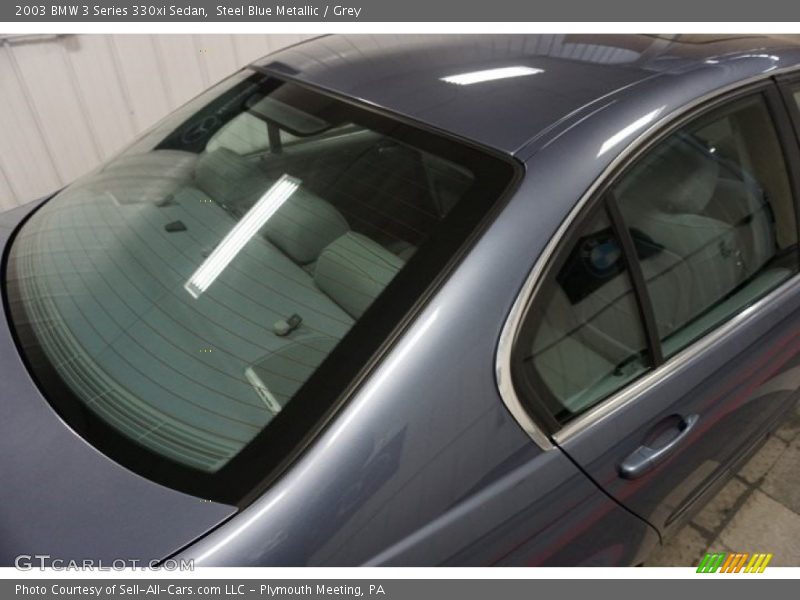 Steel Blue Metallic / Grey 2003 BMW 3 Series 330xi Sedan